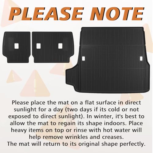 Trunk &Seatback Mat for 2025 2026 4Runner (4Runner | 5-Seat | 2025+)
