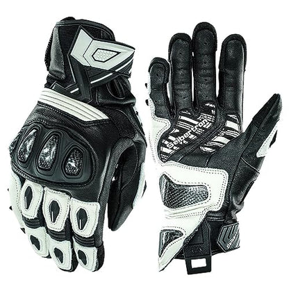 SPS 3 Motorcycle Gloves (White SPS-3 / M Adult)