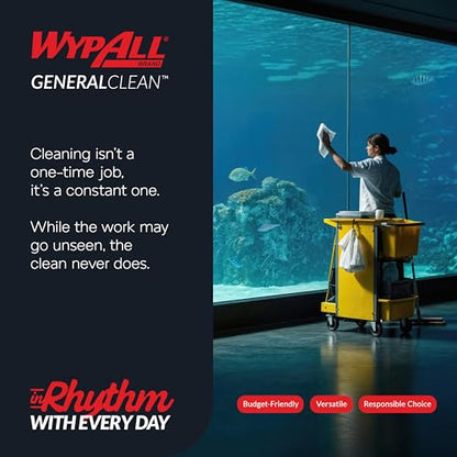 GeneralClean X50 Cleaning Cloths (Jumbo Roll / 1100 Count (Pack of 1))
