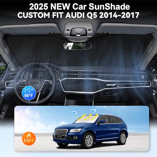Windshield Sunshade for 2014 (for 2014- 2017 Audi Q5/SQ5)