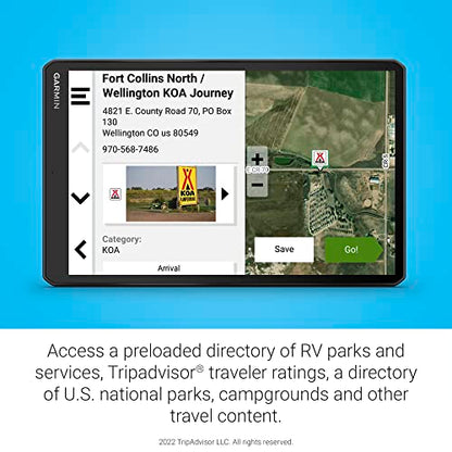 RV 1095 10” GPS RV Navigator (10" without Dash Cam)