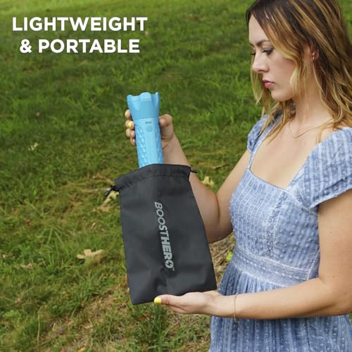 BoostHero Portable Car Battery Jump Starter (Blue)