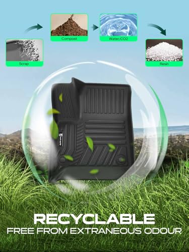 Automotive Floor Mats for Chevy Traverse 2018 (3PCS Floor Mats)