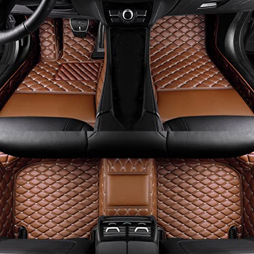 Customization Floor Mats and Cargo Mats are Suitable for 99% of Cars (Light Brown / 3D Floor Mats)