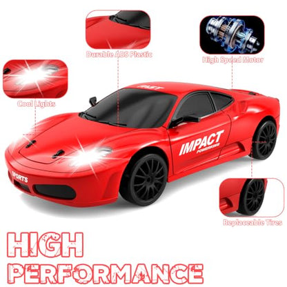 RC Drift Car 2.4GHz Remote Control Cars 1 (Bright Red)