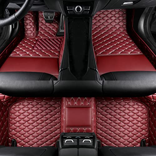 Customization Floor Mats and Cargo Mats are Suitable for 99% of Cars (Wine Red / 3D Floor Mats)
