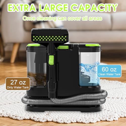 Portable Carpet & Upholstery Cleaner (Green)