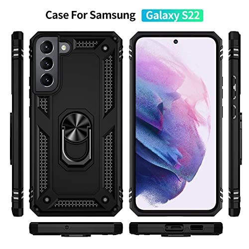 for Samsung Galaxy S22 5G Case (for S22 5G / Black)