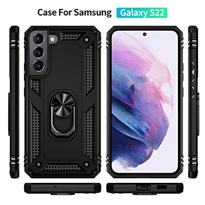 for Samsung Galaxy S22 5G Case (for S22 5G / Black)