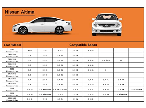 6 Layers Car Cover Custom Fit for Nissan Altima (LM-Silver / Custom Fit Nissan Altima)