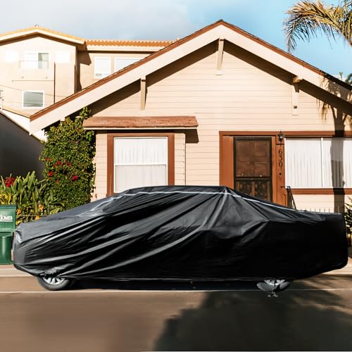 Pickup Truck Cover (Black / Truck-246")