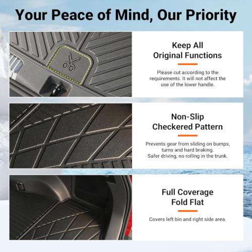 Floor Mats Cargo Mat Compatible with 2026 Toyota RAV4