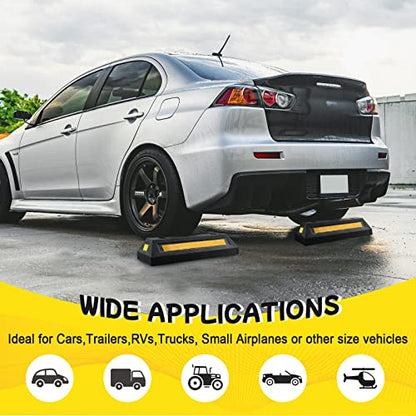 Car Stoppers for Garage (18x5x3IN 4Lbs)