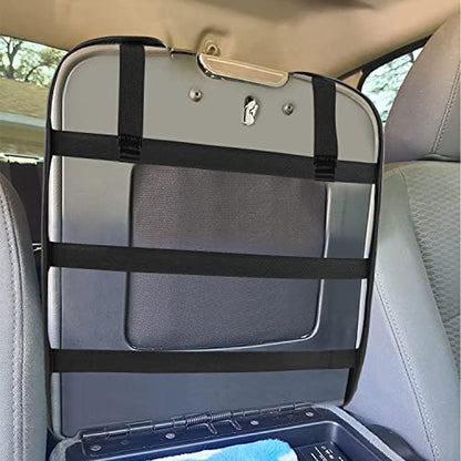 Custom Fit Console Cover for 2013 (PVC Leather-Black / for Jump Seat 2013-2026 Ram)