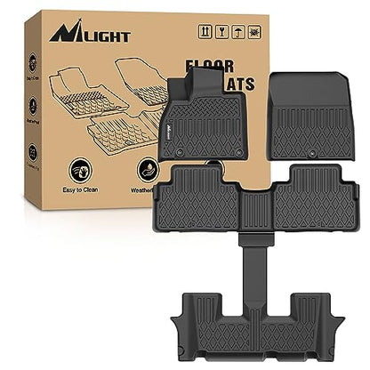 TPE Floor Mats for Kia Telluride with 2nd Bucket Seats (2020-2025 Kia Telluride)
