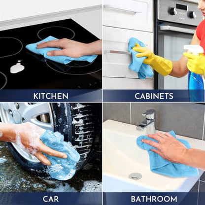 Microfiber Cleaning Cloth (Blue)