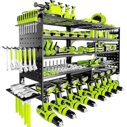 Power Tool Organizer Wall Mount (Black)