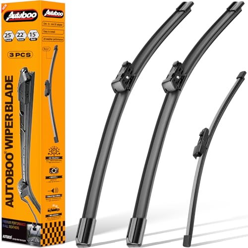 Windshield Wiper Blade Replacement for Volkswagen Tiguan 2018 (25"+22"+14")