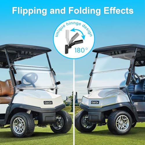 Upgraded Club Car Precedent Windshield (clear)