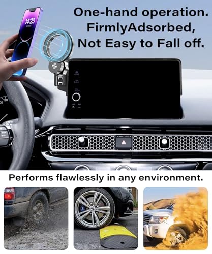Car Phone Holder for Honda Civic 2022 (fit for 2022-2025 Civic/2023-2025 Integra(7/9 Inch)