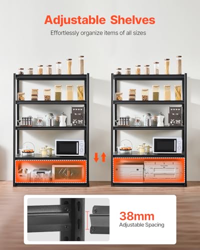Storage Shelves (24" D x 48" W x 72" H)