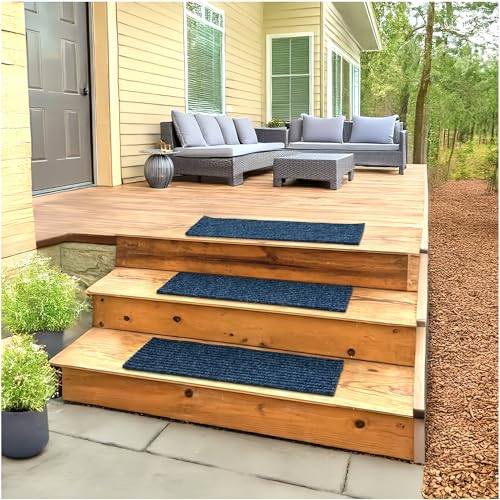 Heavy Duty Durable All Weather Indoor (5' x 19' (Rectangular) / Blue)