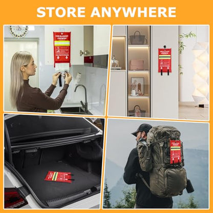 Emergency Fire Blanket (Fiberglass-2pack)
