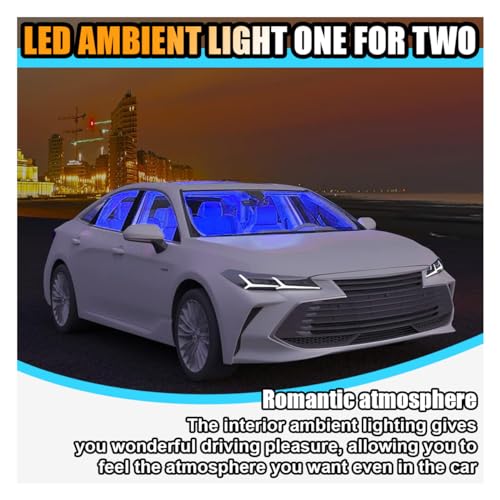 Car LED Strip Light (USB / Blue)