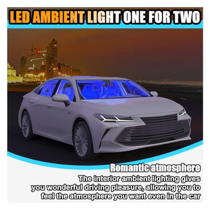 Car LED Strip Light (Cigar Lighter / Blue)