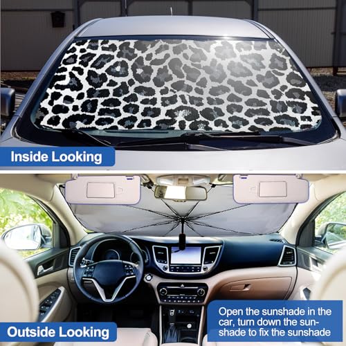 Car Windshield Sun Shade Foldable Umbrella Sunshade