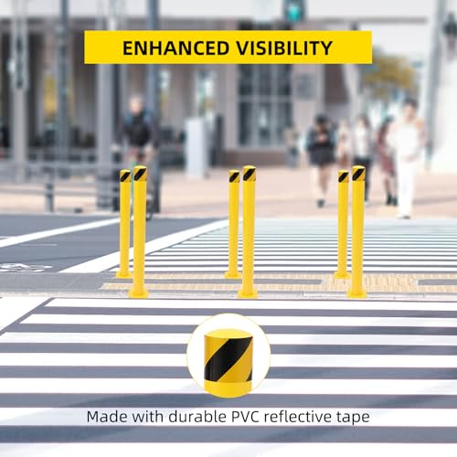 Safety Bollard 4 Packs (48inch)