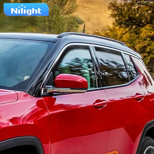 Vent Window Visors for Jeep Compass 2017 (Compass 2017-2026)