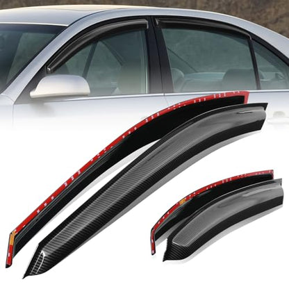 4PCS Tape On Window Visors for 2006 (06-10 Sonata)