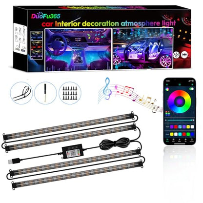 Car Led Strip Lights (18SMD 2IN2 / 3D Curved PVC)