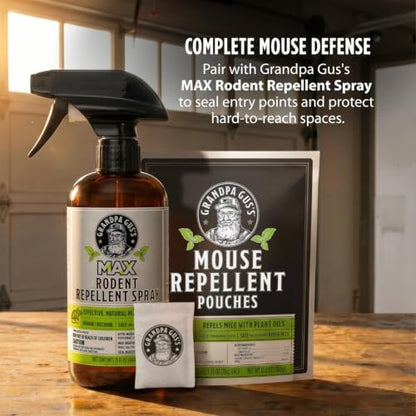 Mouse Repellent Pouches (1.76 Ounce (Pack of 4))