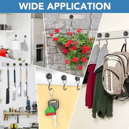 Magnetic Hooks (Black / 1.26in-curvel)