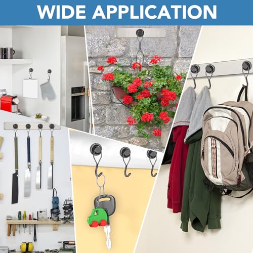 Magnetic Hooks (Black / 0.98in-curvel)