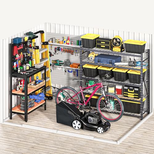 7'x5' Large Metal Outdoor Storage Shed