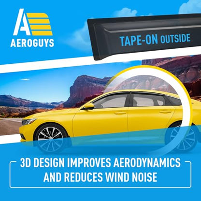Extra Durable Window Deflectors Tape (For Honda Accord 18-22)