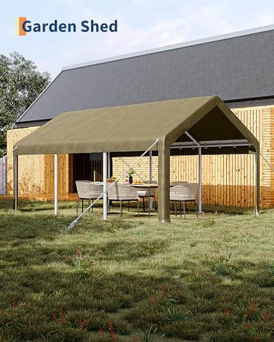 13x20 ft Carport with 8 Sandbags