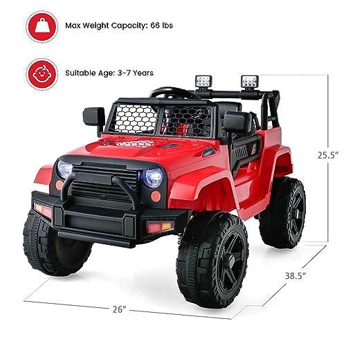 Kids Ride On Truck (Garnet)