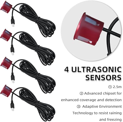 Parking Sensor Kit LCD (Gold)