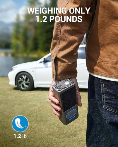 Portable Tire Inflator (Gray)