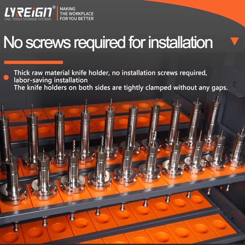 5 Layer CNC Tools Holder Rack (CAT/BT40-200CAP)