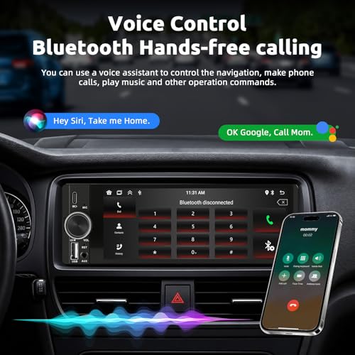 Single DIN Car Stereo