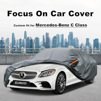 Premium Car Cover Custom Fit Mercedes Benz C Class C250 C300 C350 C400 C450 C63 AMG (18 Mercedes-Benz / 18.03 Mercedes-Benz C-Class)
