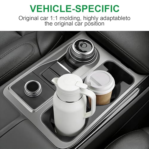 Upgrade Cup Holder Inserts for Ford Explorer 2020 (for Ford Explorer 2020-2024)