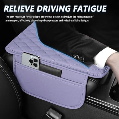 Upgraded Car Center Console Cover (Purple)