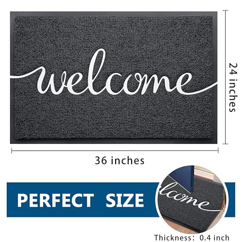 Funny Welcome Mats Outdoor (3' x 2' / Welcome)