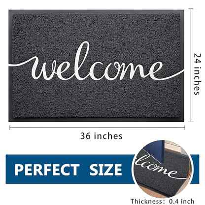 Funny Welcome Mats Outdoor (3' x 2' / Welcome)